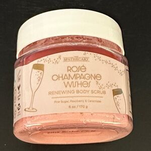 Rose Champagne Wishes Renewing Body Scrub - Pink The Spathecary